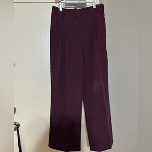 Elegant Purple Women's Pants